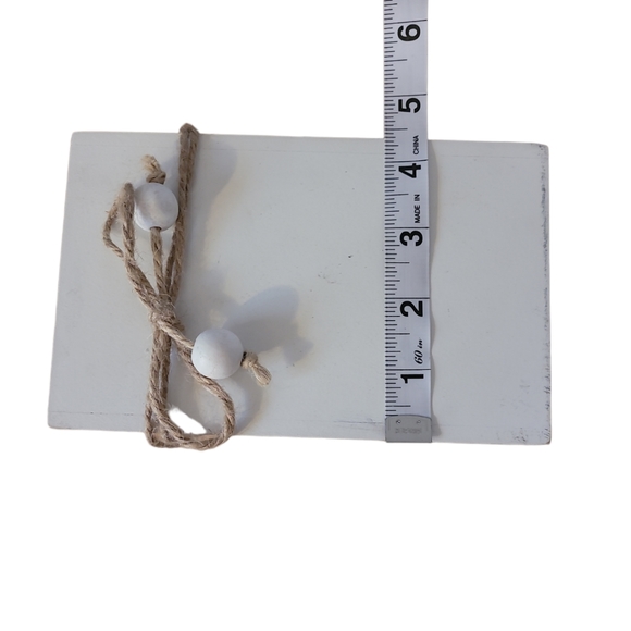 Love Is In The House Quill To Paper By Sixtrees Rustic Wooden Block Home Decor - Picture 4 of 7